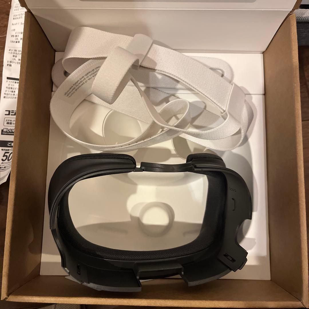 Quest3512G純正エリートストラップ＋純正シリコン接顔部+ケース付