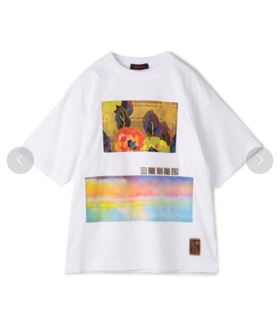 CABaN スビンコットン IBIZA プリントTシャツ