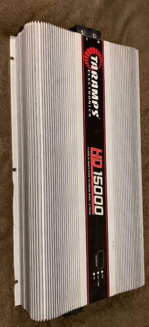 Taramps タランプスHD15000 カーオーディオアンプ1Ω