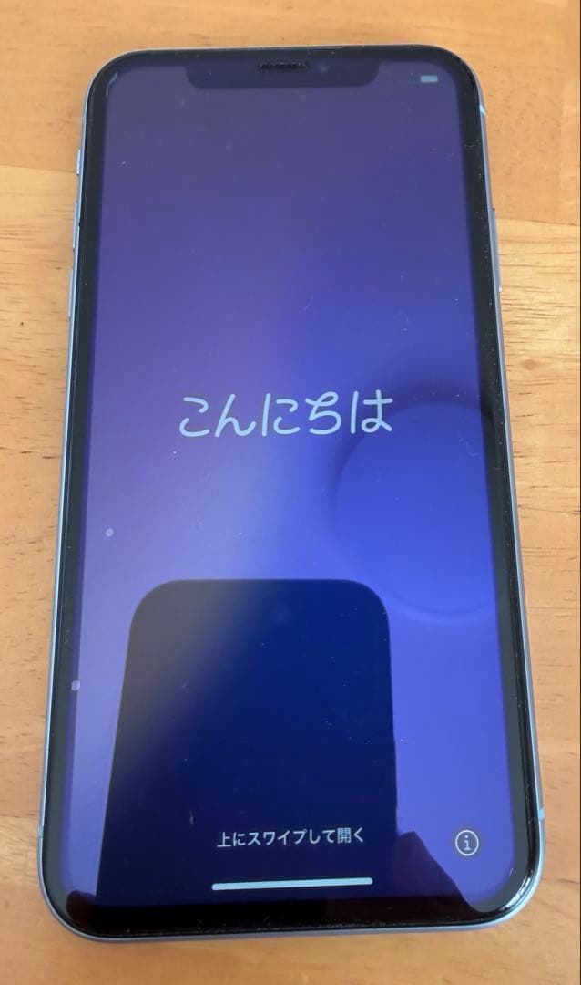 iPhone XR ブルー　128GB SIMフリー
