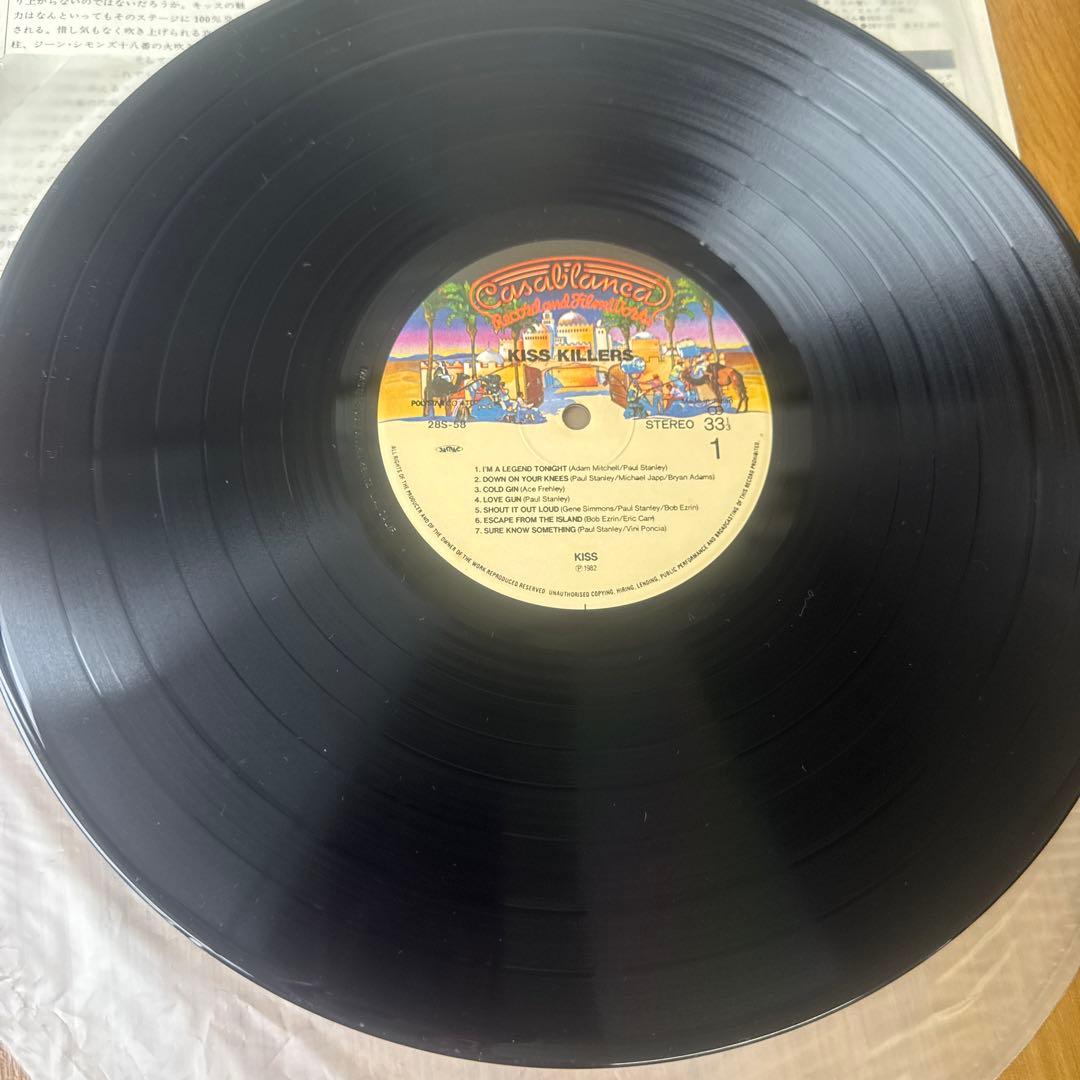 【専用】KISS KILLERS キラーズ LP レコード ステッカー付き