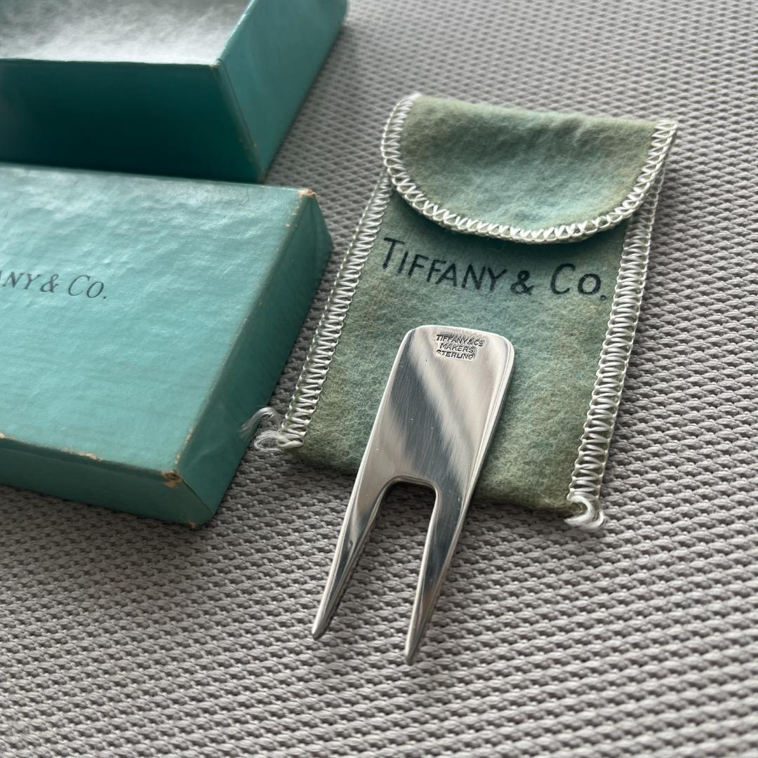 Tiffany & Co.　グリーンフォーク　STERLINGシルバー925