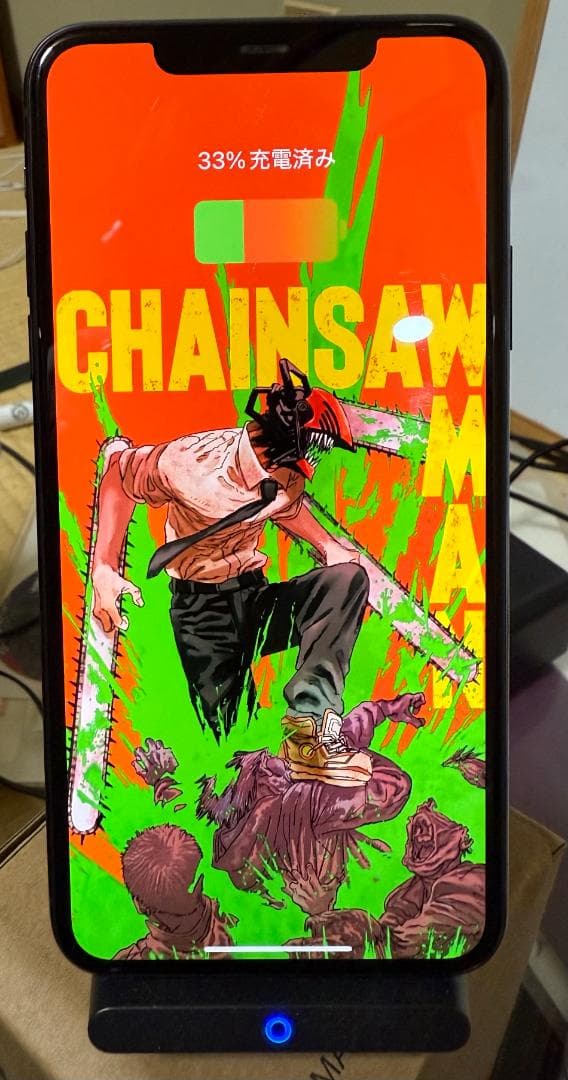 メ*ガ様 iPhone11 Pro Max 256GBミッドナイトグリーン※充電