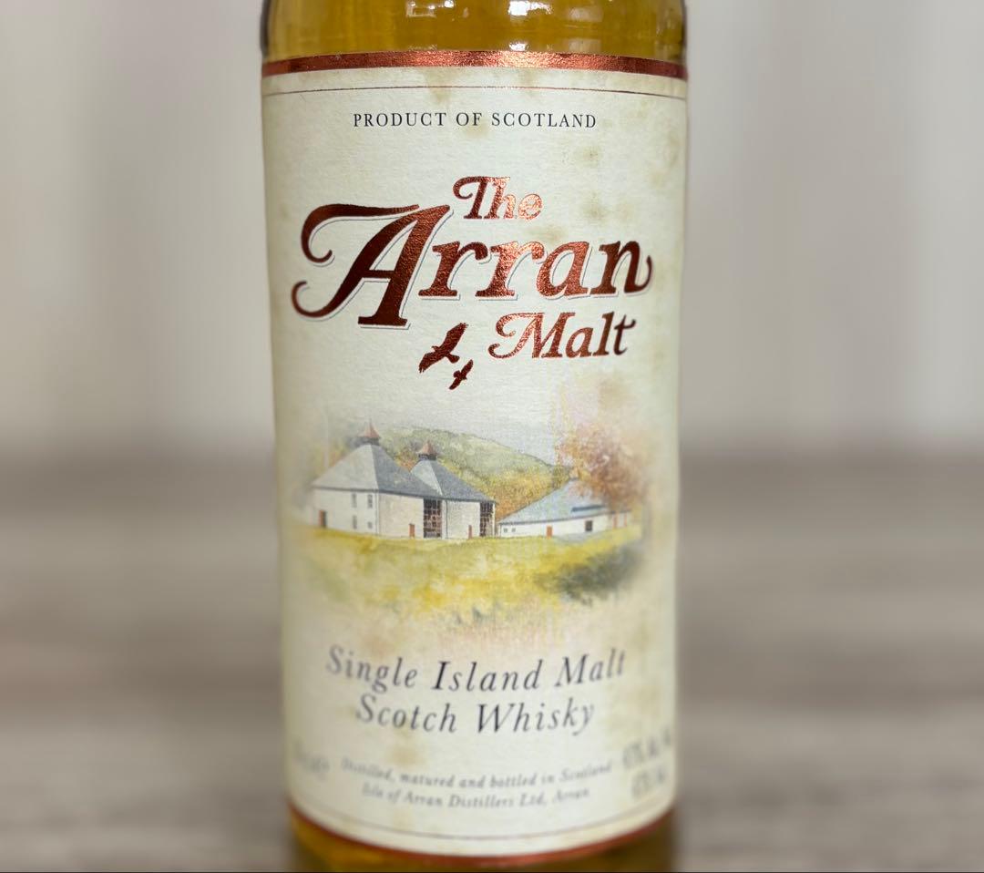 アラン モルト　初期のボトル　700ml 箱付　Arran 古酒