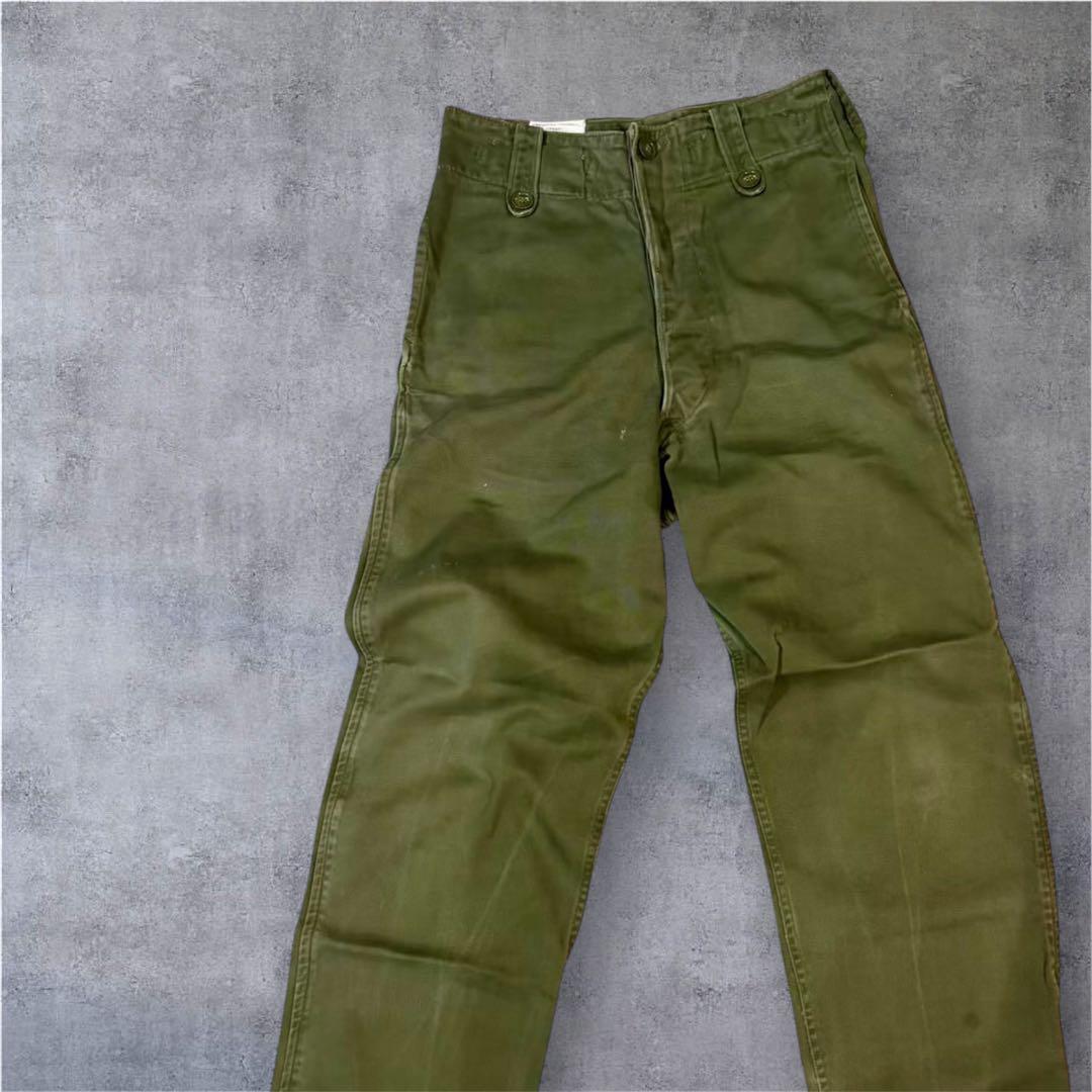 375 【希少・1966年製】イギリス軍 実物 バトルドレス トラウザーズ