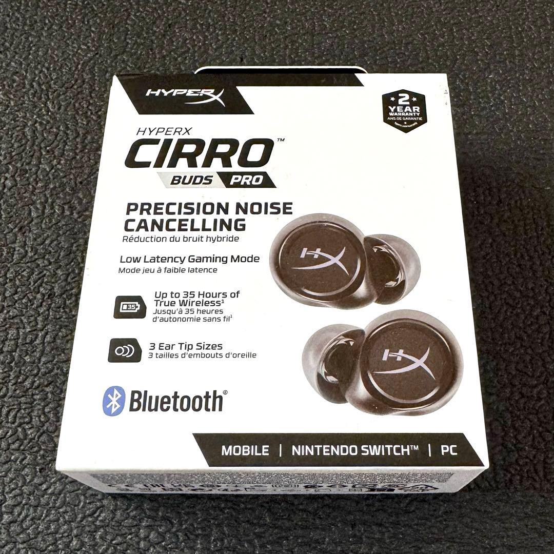【新品】HyperX Cirro Buds Pro ワイヤレスイヤホン ブラック
