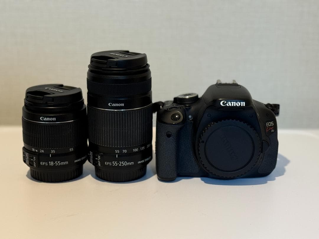 Canon EOS Kiss X5 ダブルズームキット（本体ジャンク品）