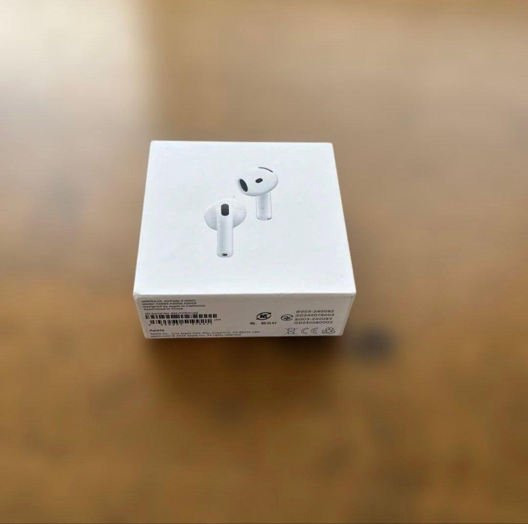 Apple AirPods 4本体 ホワイト
