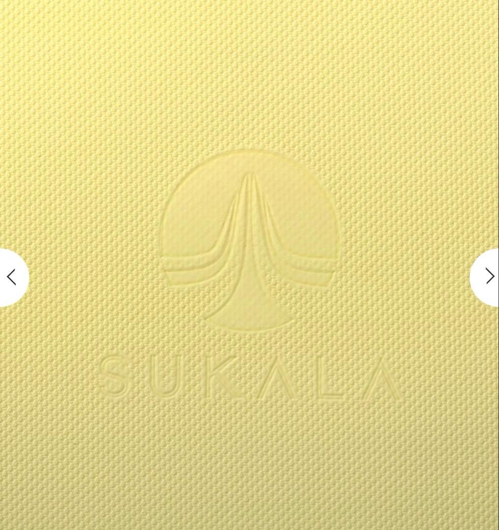 新品未使用　SUKALA リバーシブル　ヨガマット 4mm バッグ　LAVA
