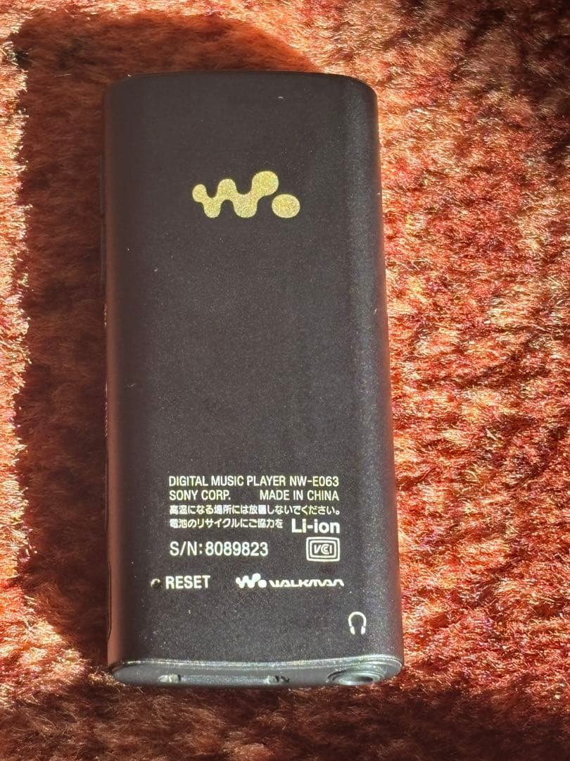 SONY NW-E063K デジタル音楽プレーヤー