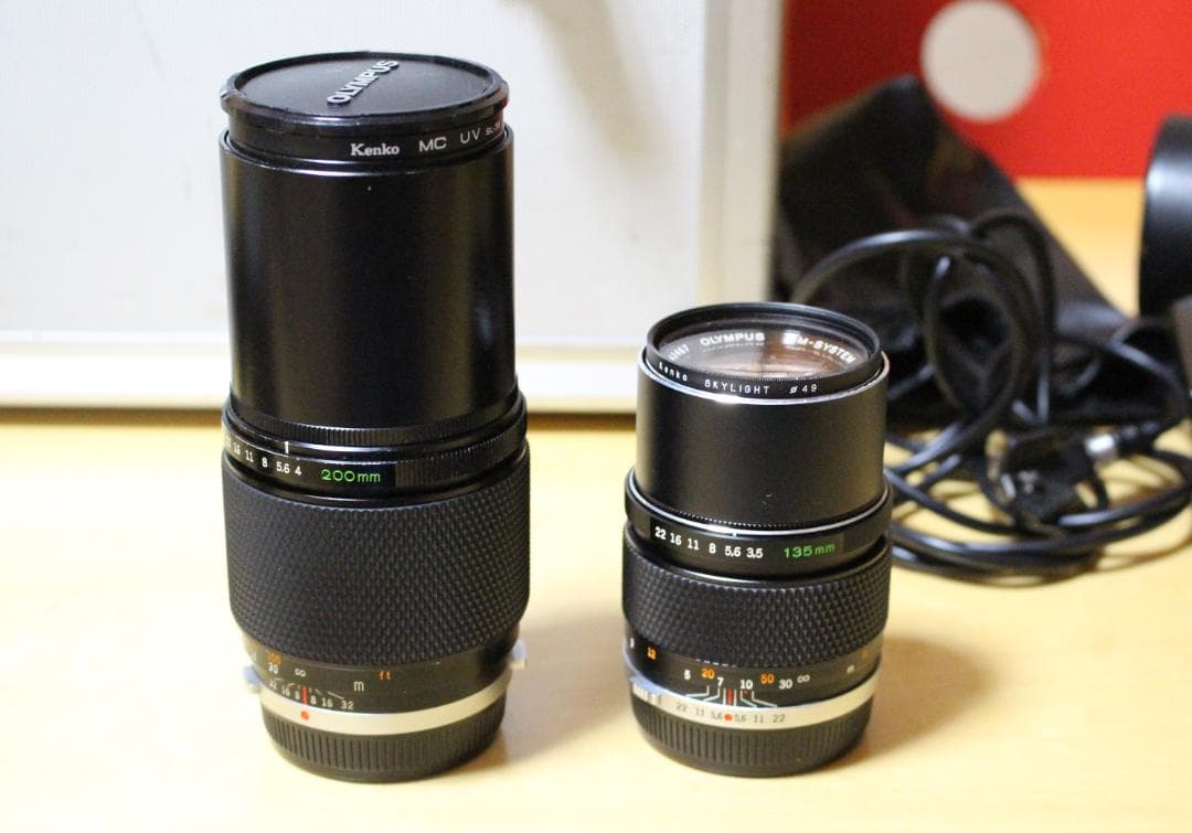 OLYMPUS OM-2　各種レンズ及びハードケース付