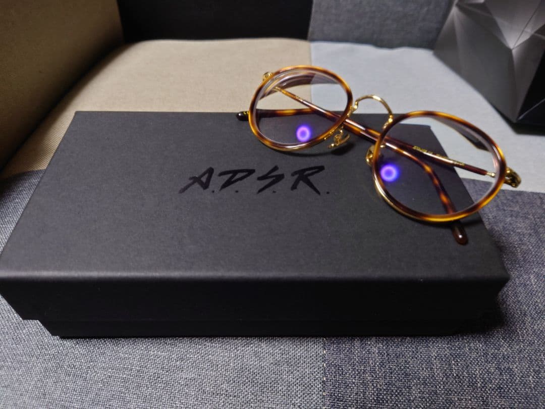 [画像追加]ADSR サングラス　べっ甲柄　エーディーエスアール