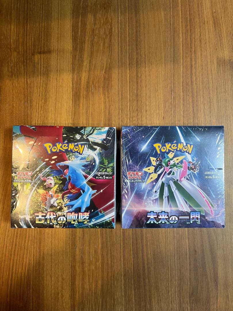 古代の咆哮 未来の一閃　ポケモンカードゲーム　シュリンク付き　BOX