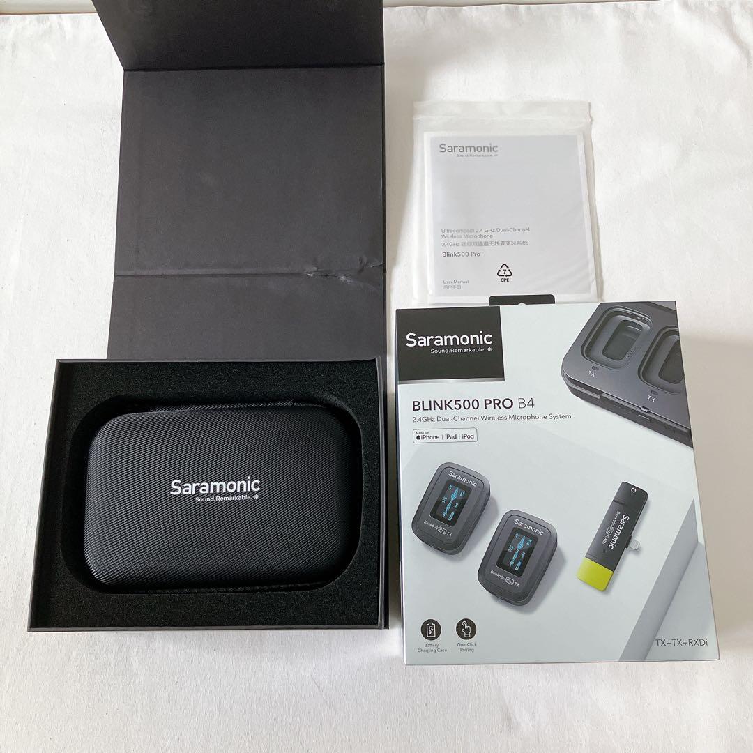 Saramonic Blink 500 PRO シリーズ B4 ワイヤレスマイク