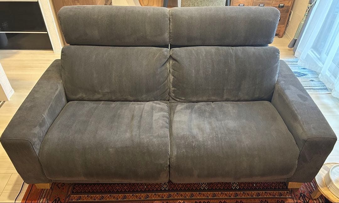 田中太郎CRASH GATE グリード 2.5人掛け リクライニングソファ