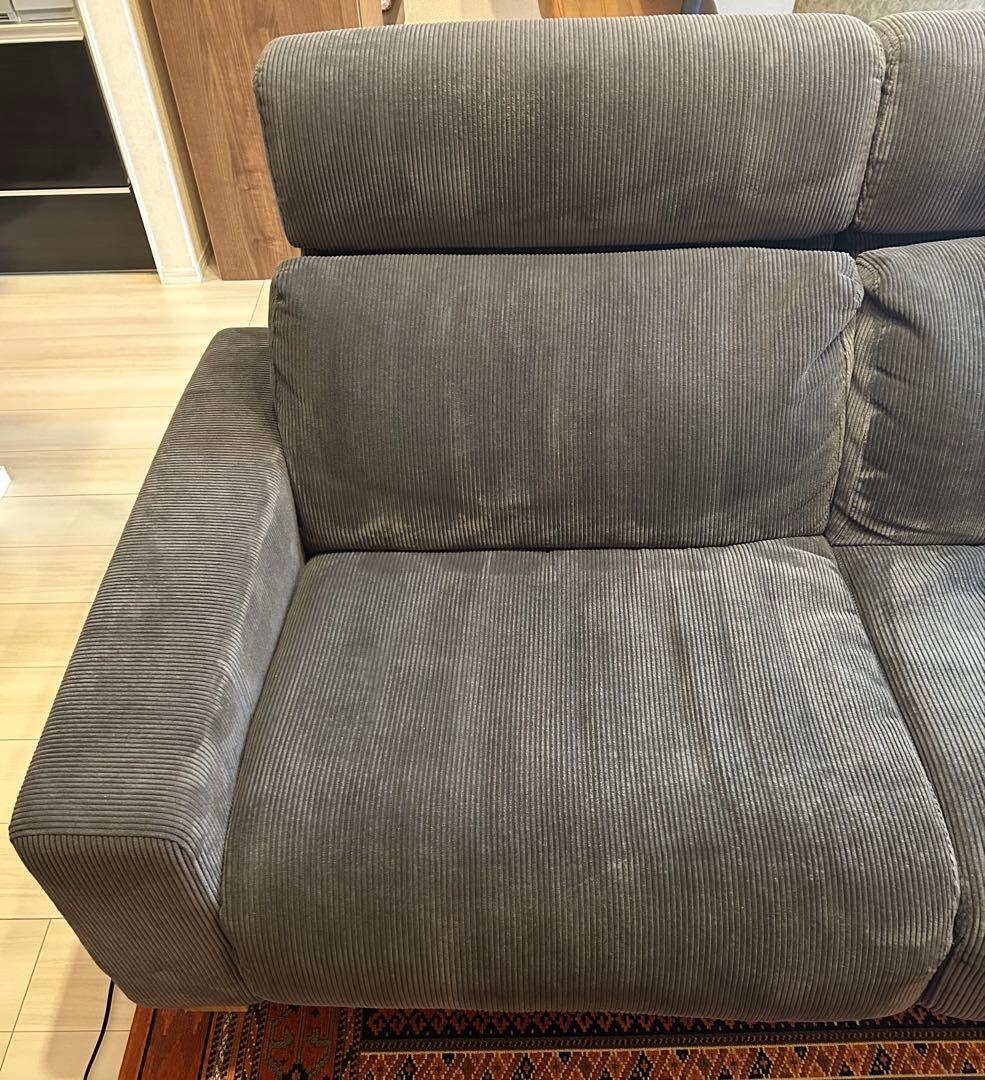 田中太郎CRASH GATE グリード 2.5人掛け リクライニングソファ