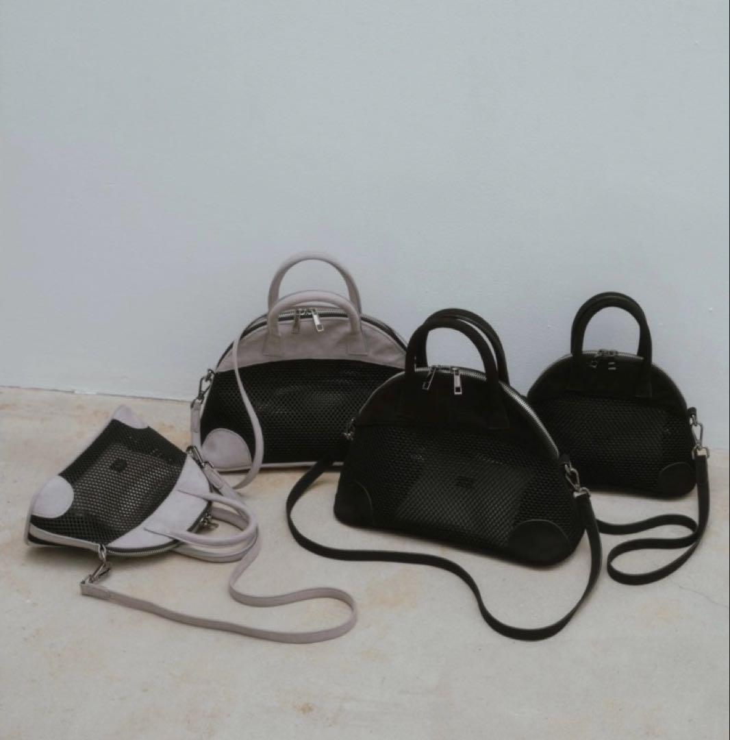 新品 Decollte Accessory メッシュバッグ グレー Sサイズ