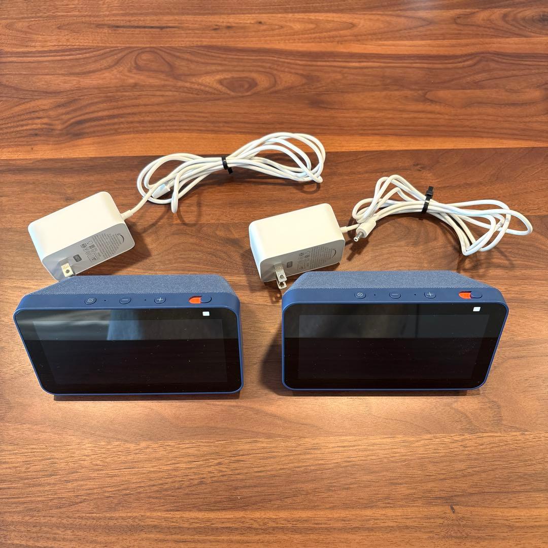 2個セット Echo Show 5 （第二世代）本体 ACアダプター付き