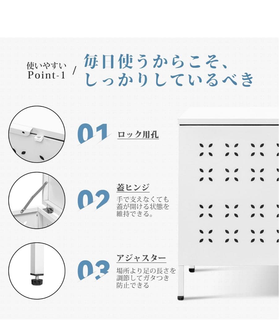ゴミ箱 屋外 大容量 330L ゴミステーション 大型 組立式