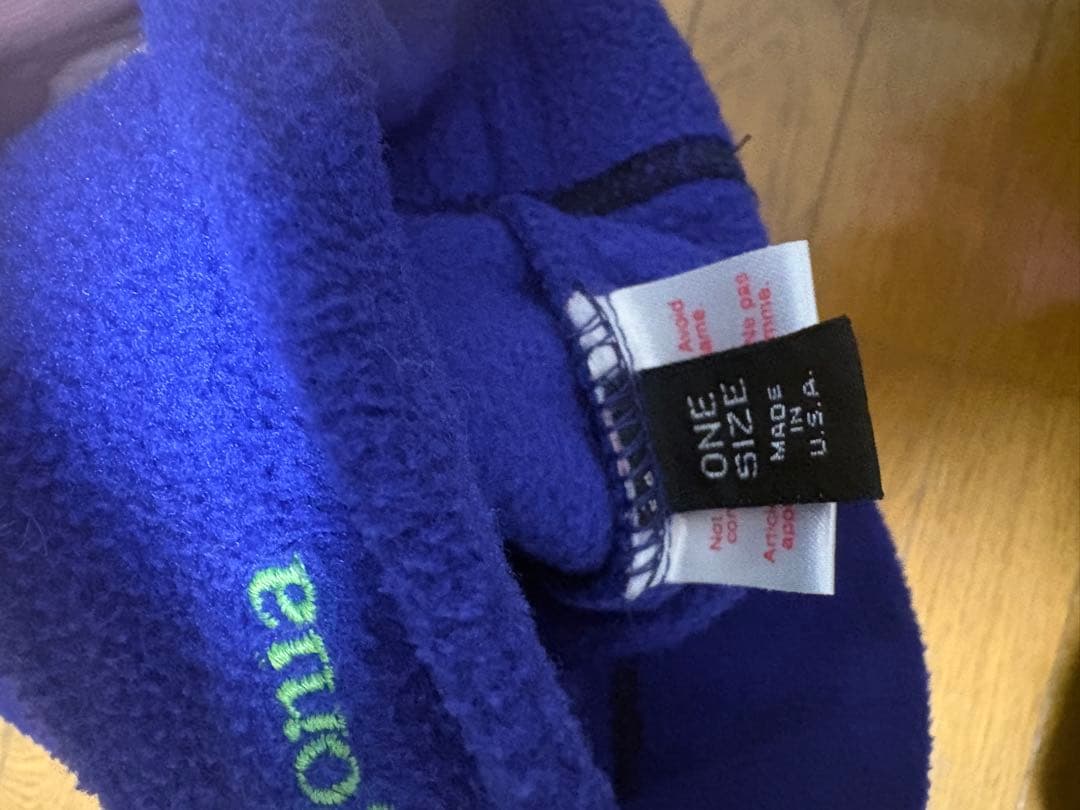 90s patagonia フリースキャップ アルパインハット USA製