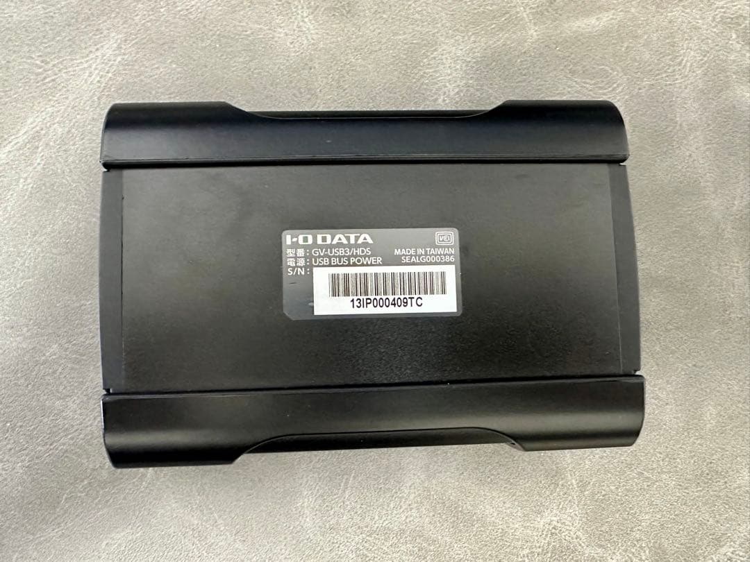 【I•O DATA】GigaCrysta GV-USB3/HDS キャプチャー