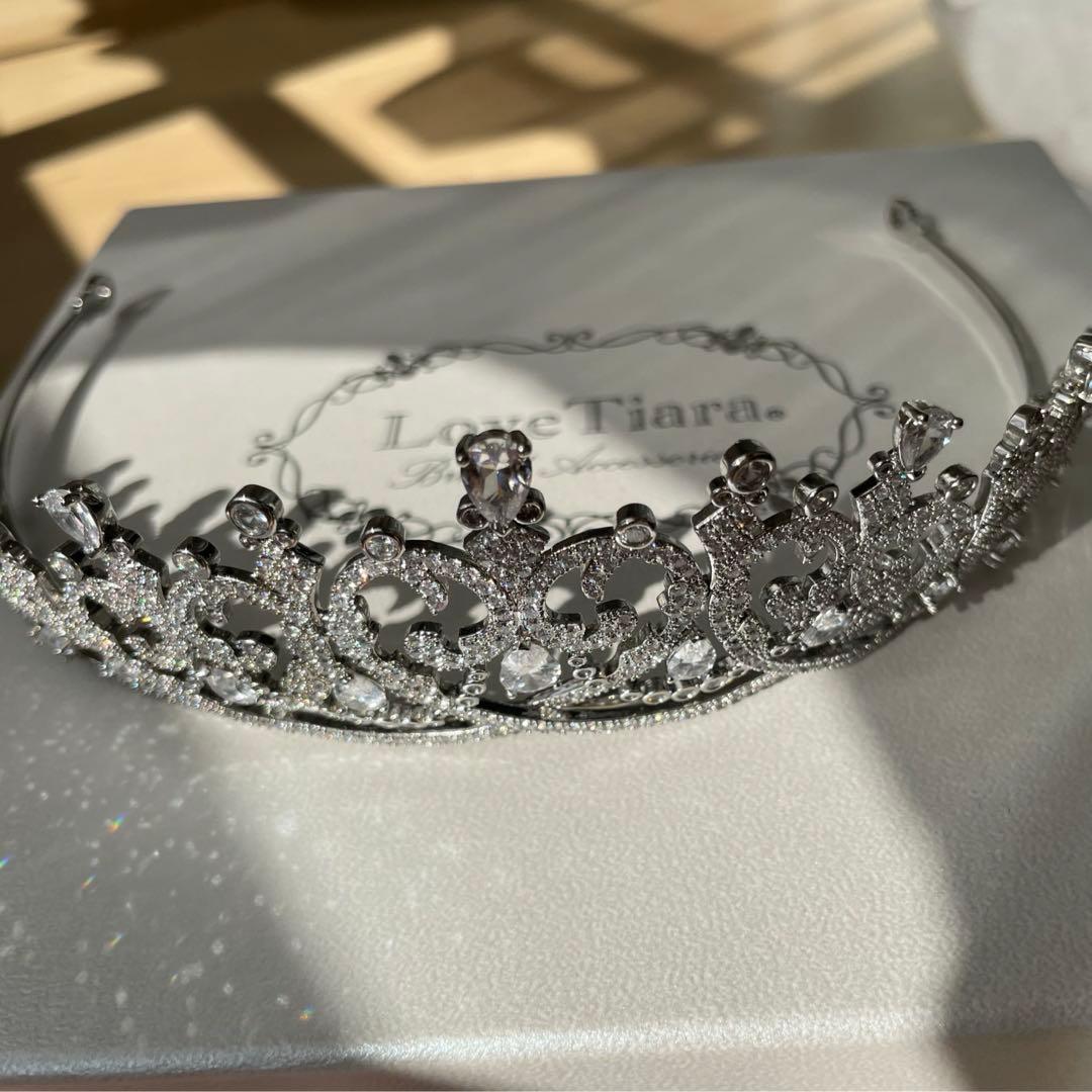 Love tiara ラブティアラ　ロイヤルハートジルコニア　ティアラ
