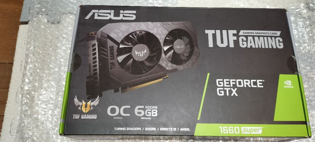 グラフィックボード・グラボ・ビデオカード ASUS TUF Gaming GeForce GTX 1660 Super