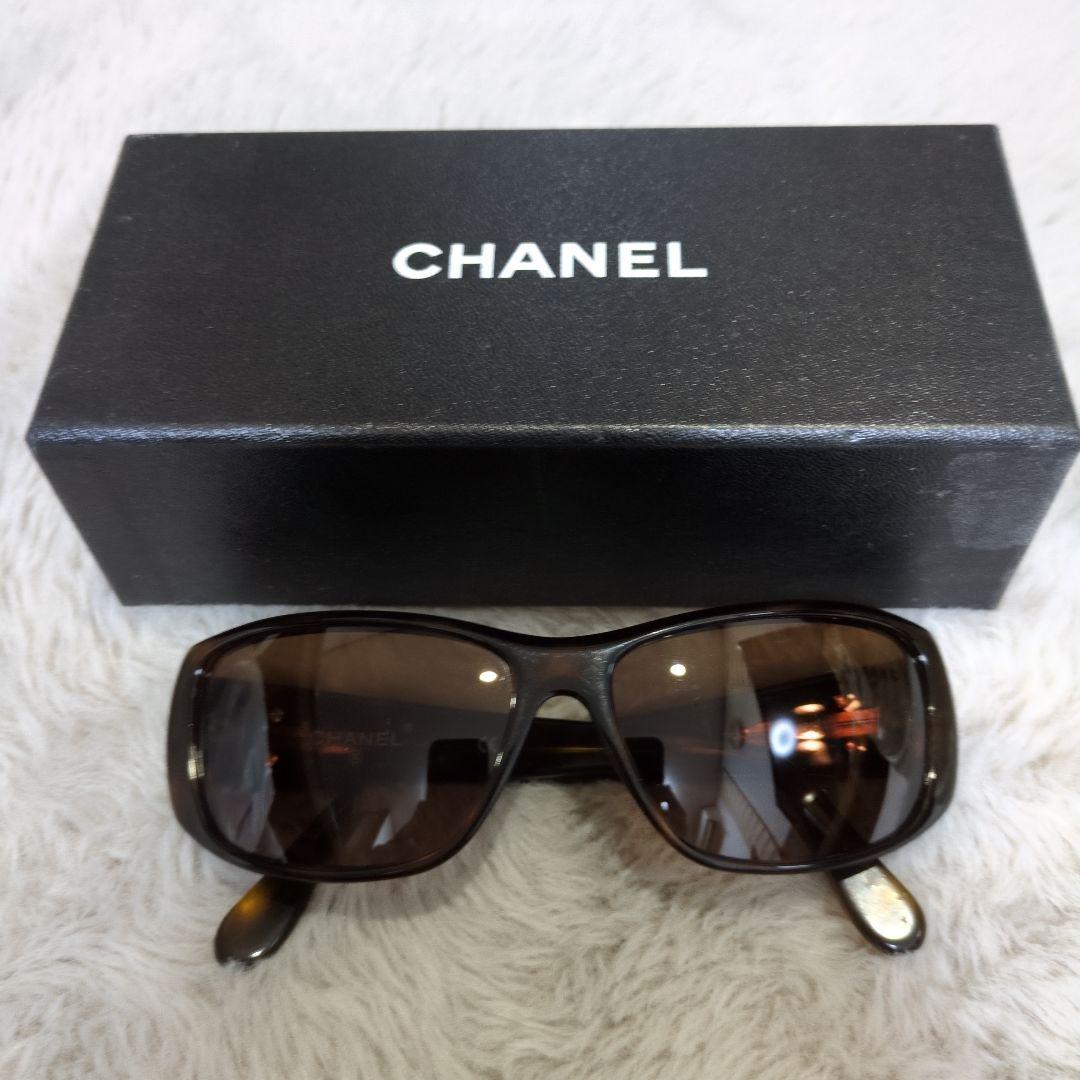 CHANEL ブラウン サングラス 01454