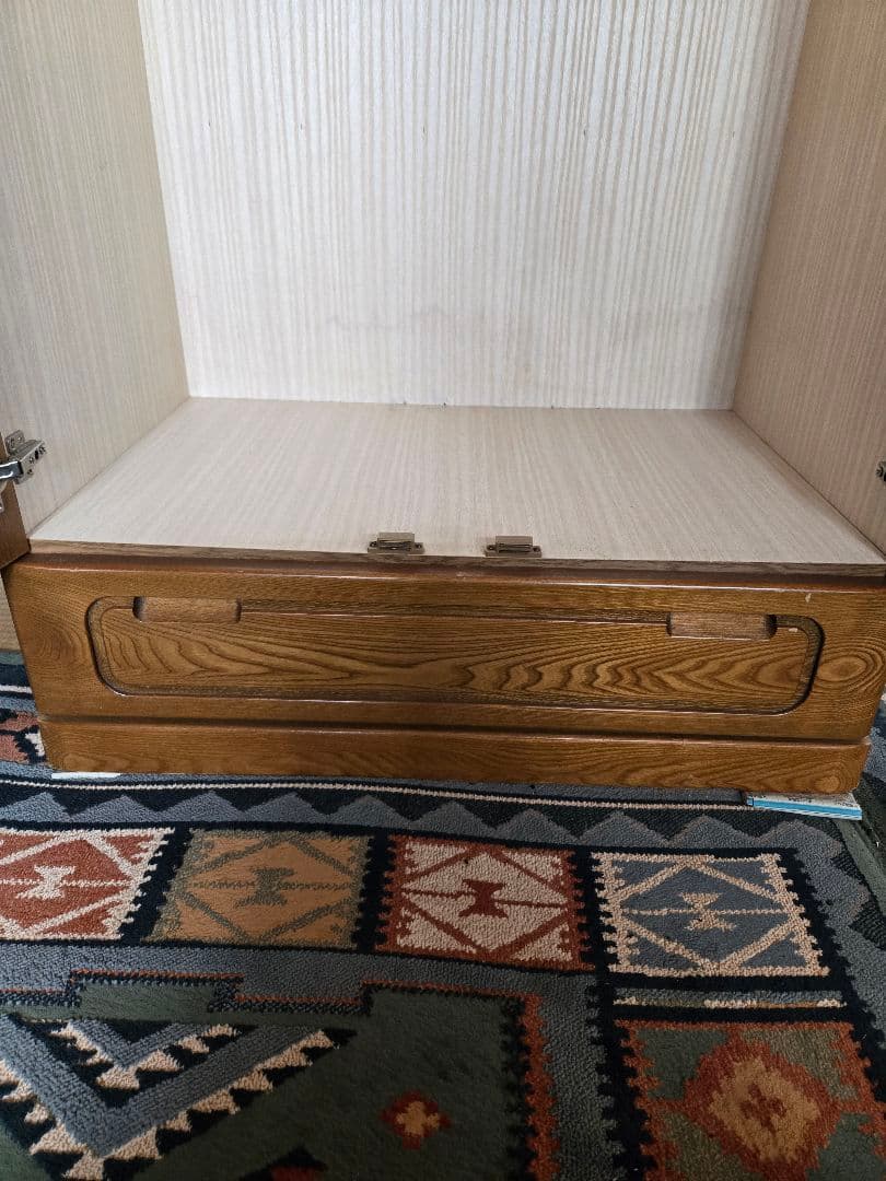 木製衣装タンス 引き出し付き