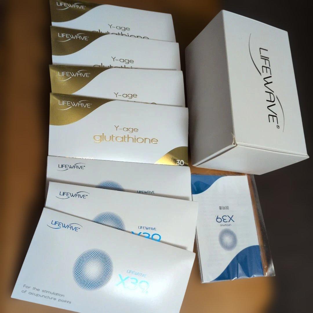 LIFEWAVE Y-age Glutathione & X39 セット