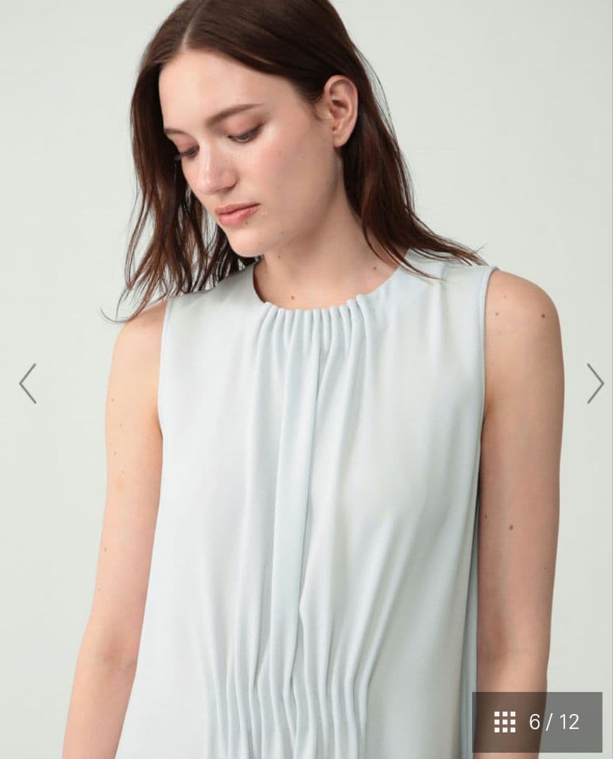 【Theoryluxe】Eva Vonia Dress ノースリーブ ワンピース