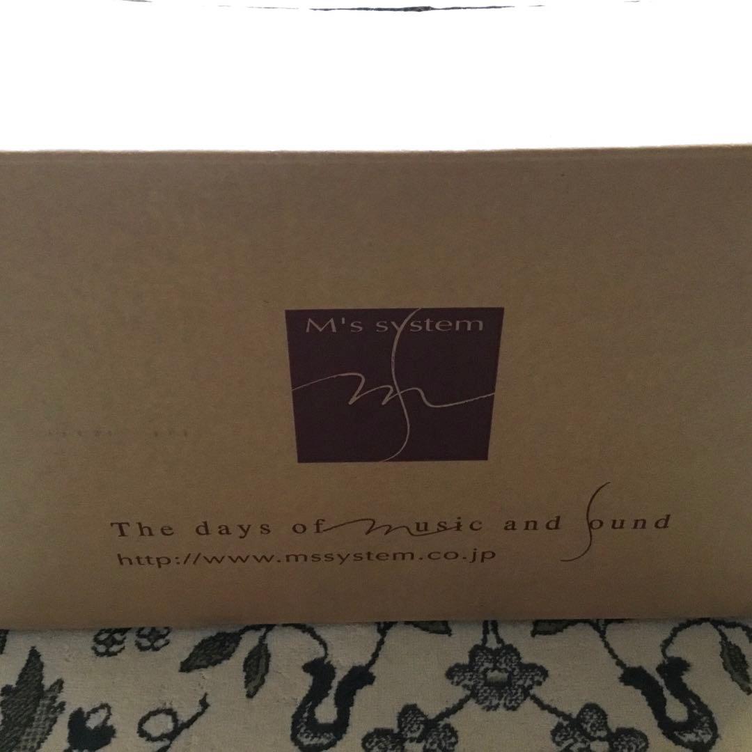 M's System　エムズシステム MS-0801　MS0801　波動スピーカ
