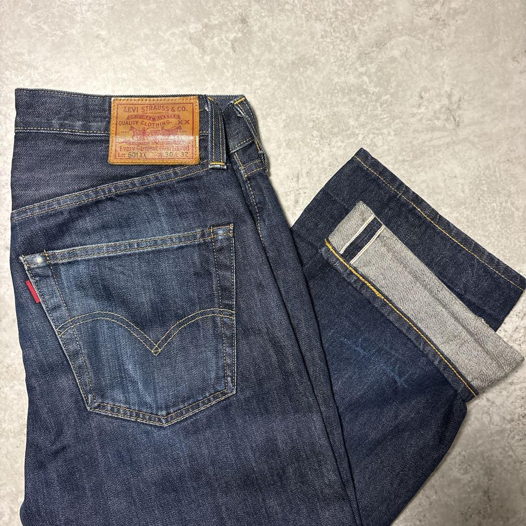 濃紺！LEVI’S LVC 501XX 1947モデル W30 赤耳 日本製