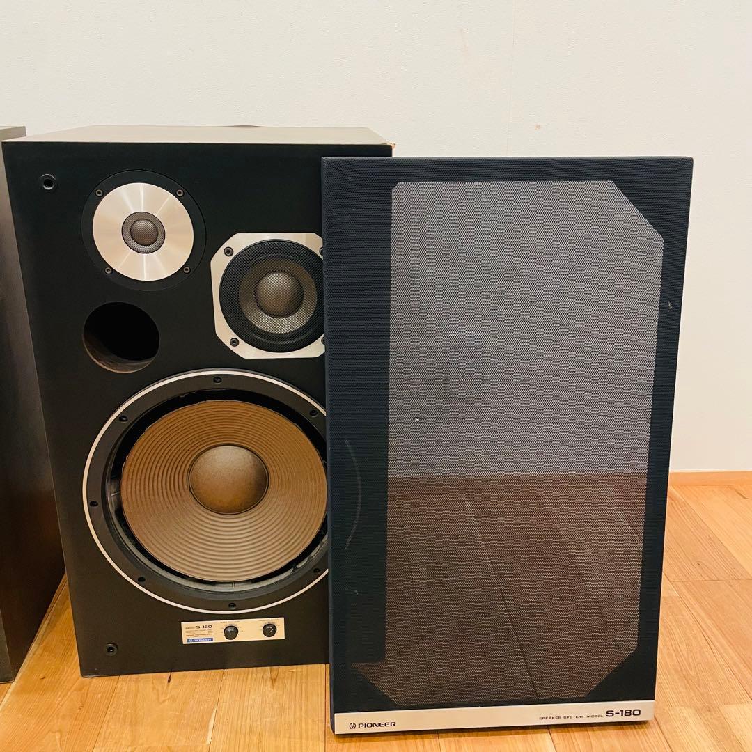 希少 Pioneer（パイオニア） S-180 スピーカー ヴィンテージ
