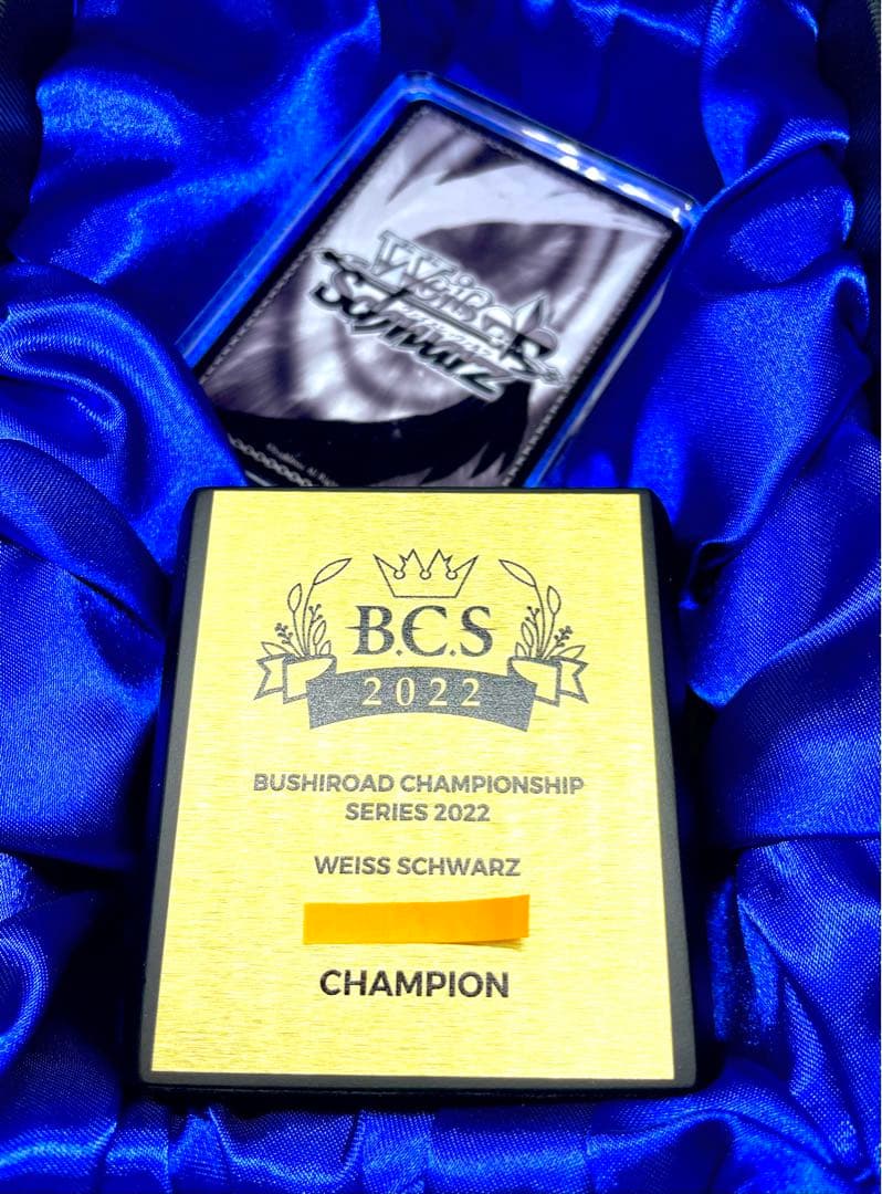 BUSHIROAD CHAMPIONSHIP SERIES 2022優勝盾