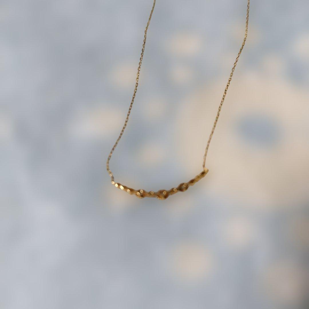 agete 限定 ネックレス K18 ダイヤ