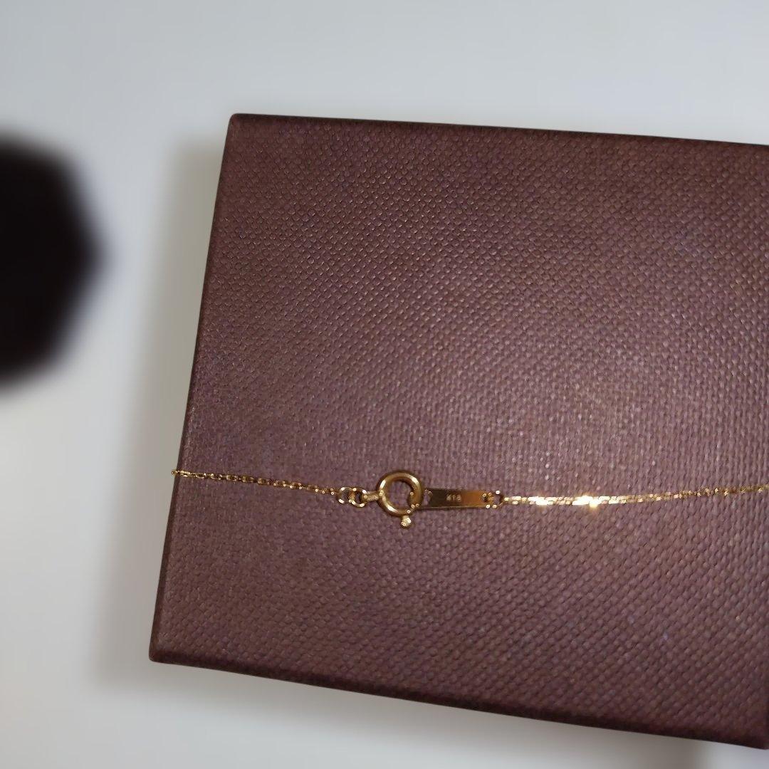 agete 限定 ネックレス K18 ダイヤ