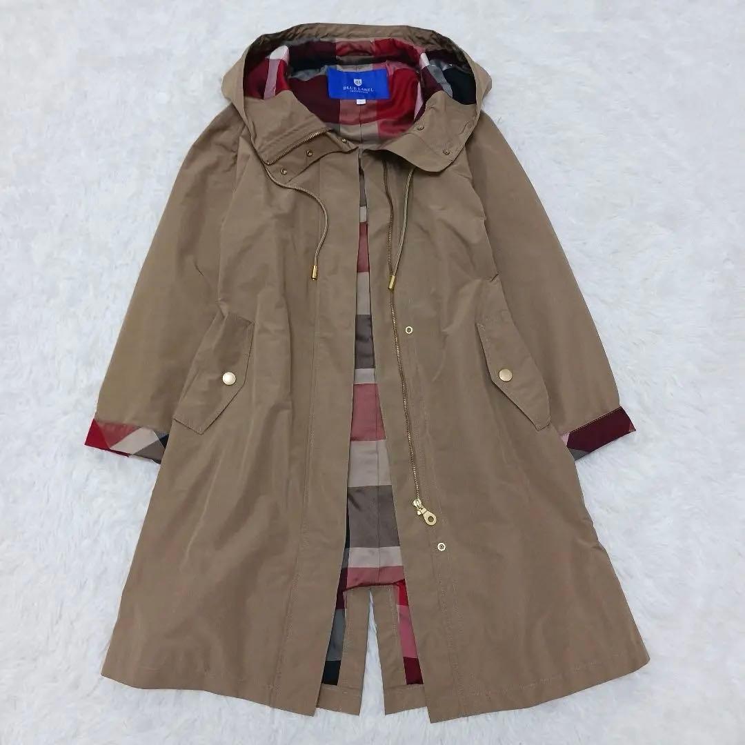 ✨極美品✨ブルーレーベルクレストブリッジ　モッズコート　キャメル　36