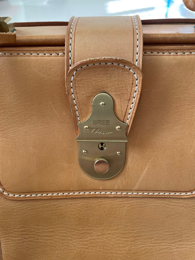 BREE ブリー ドクターバッグ ボストン レザー ヌメ皮