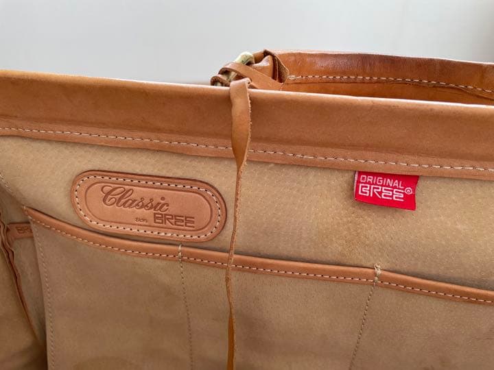 BREE ブリー ドクターバッグ ボストン レザー ヌメ皮