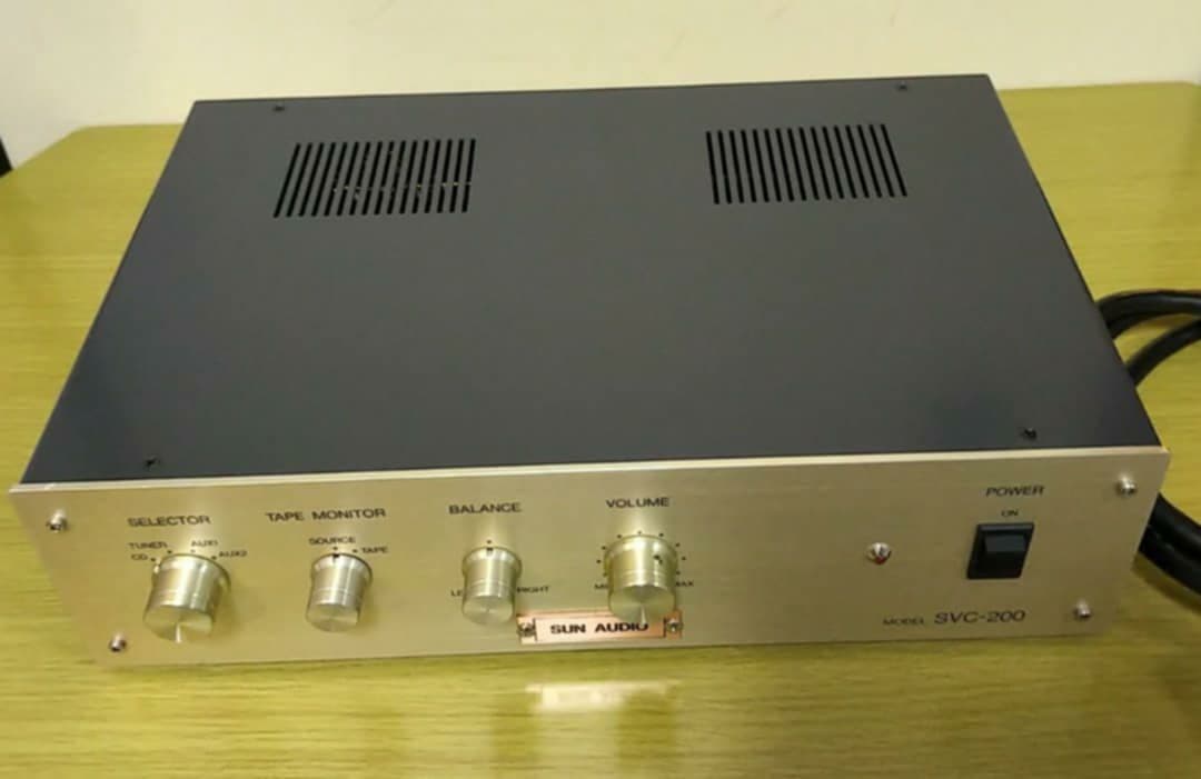 SUN AUDIO SVC-200 真空管アンプ-タムラトランス用