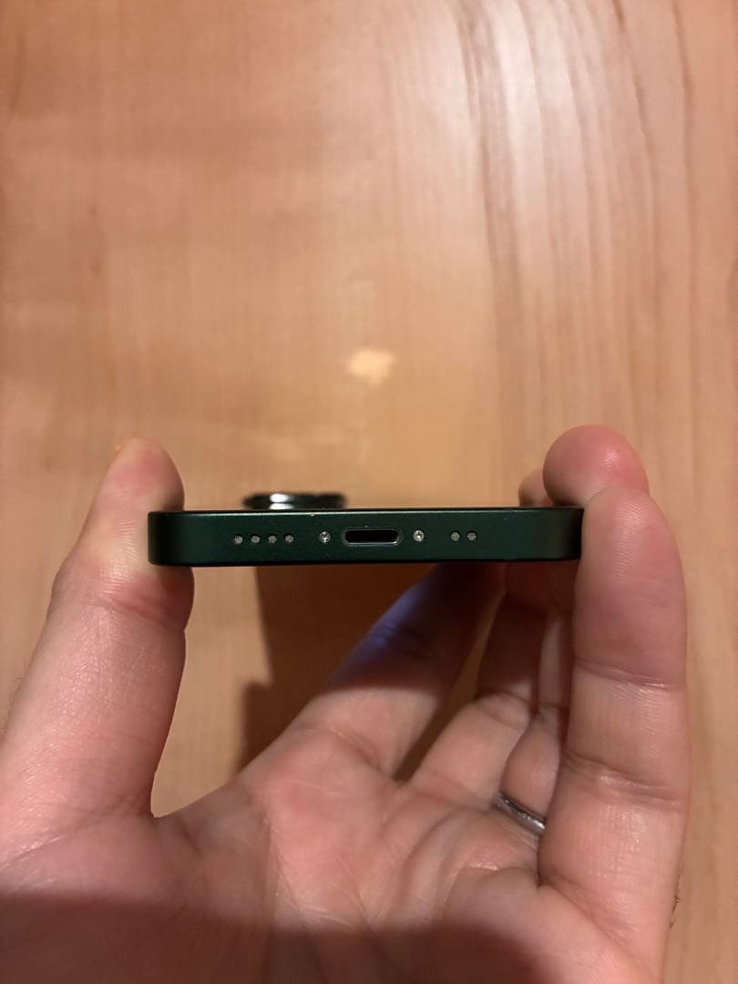 ［超美品　値下げしました！］Apple iPhone 13 min グリーン