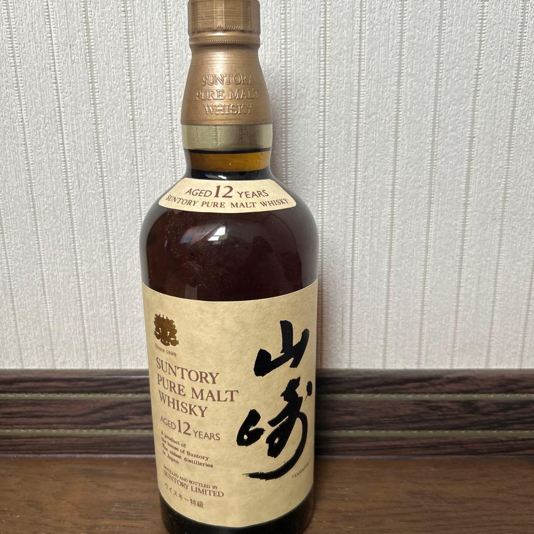 SUNTORY サントリー 山崎YAMAZAKI 12年 木箱 特級 向獅子
