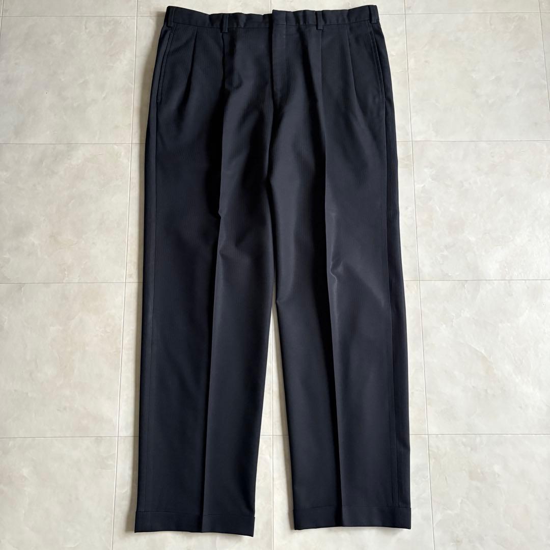 Brooks Brothers 2Bスーツ上下 紺ストライプ セットアップ XL