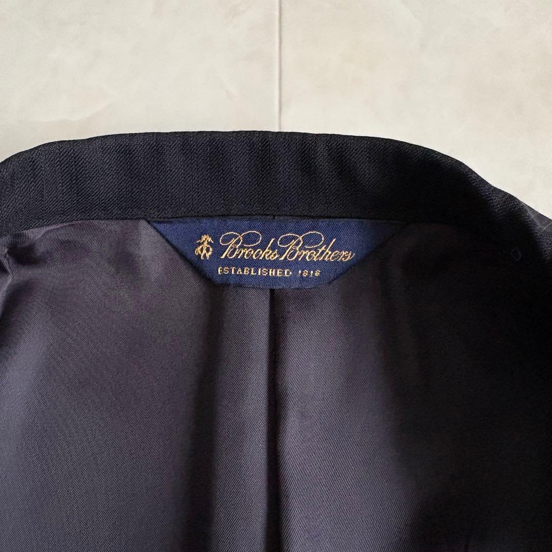 Brooks Brothers 2Bスーツ上下 紺ストライプ セットアップ XL