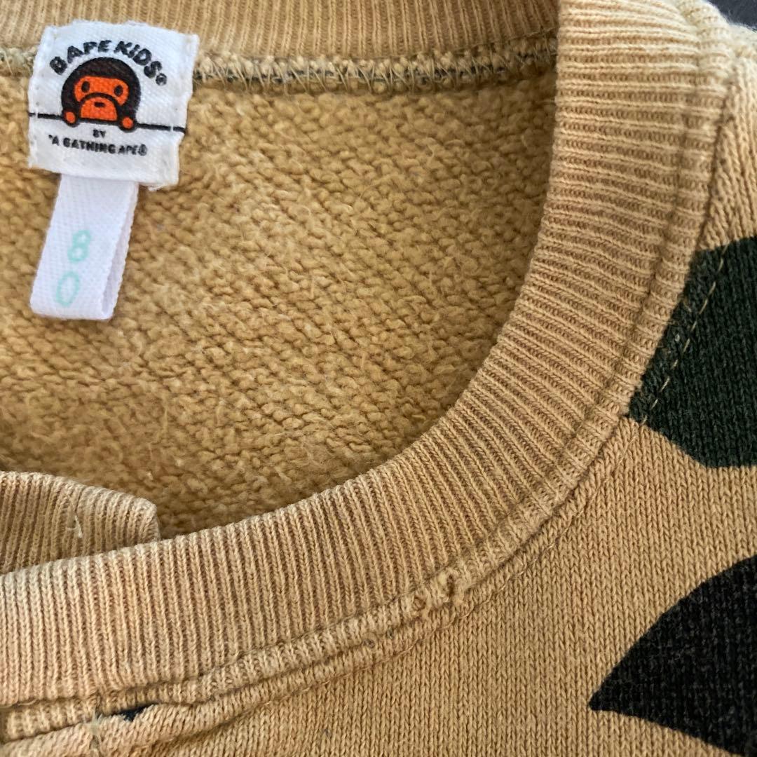 ☆A BATHING APE 迷彩ロンパース☆