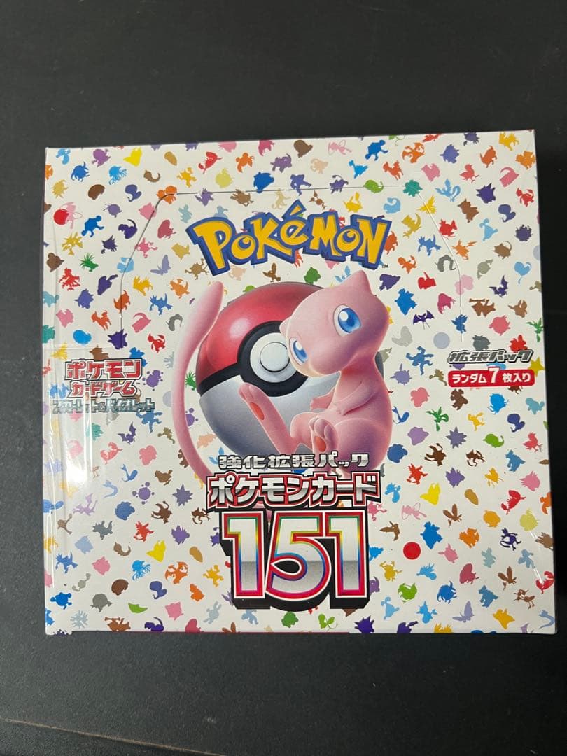 ◾️ポケモンカード151 ボックス　シュリンク付き　新品未開封
