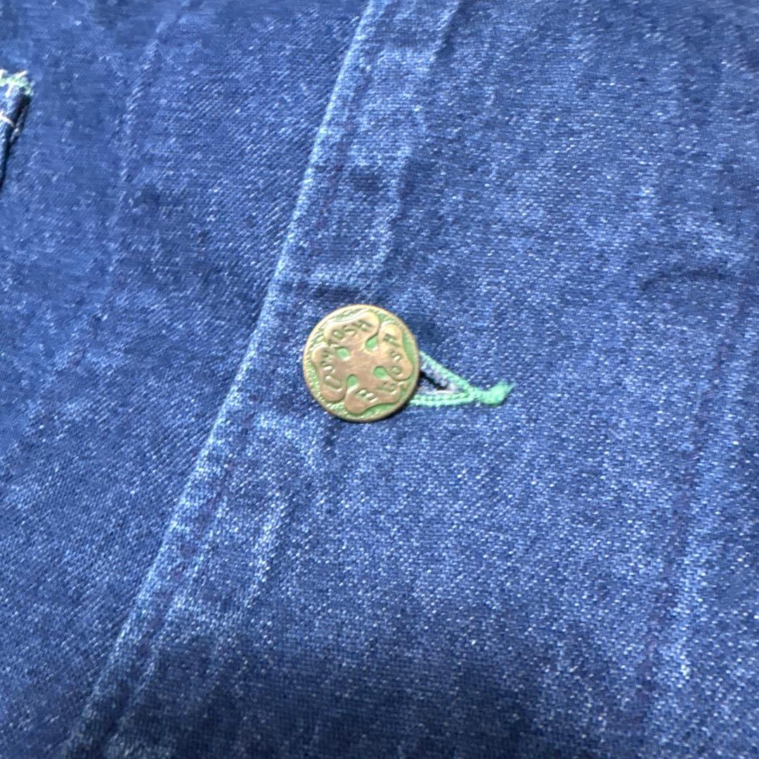 【美品 濃紺 70's USA made Oshkosh カバーオール】