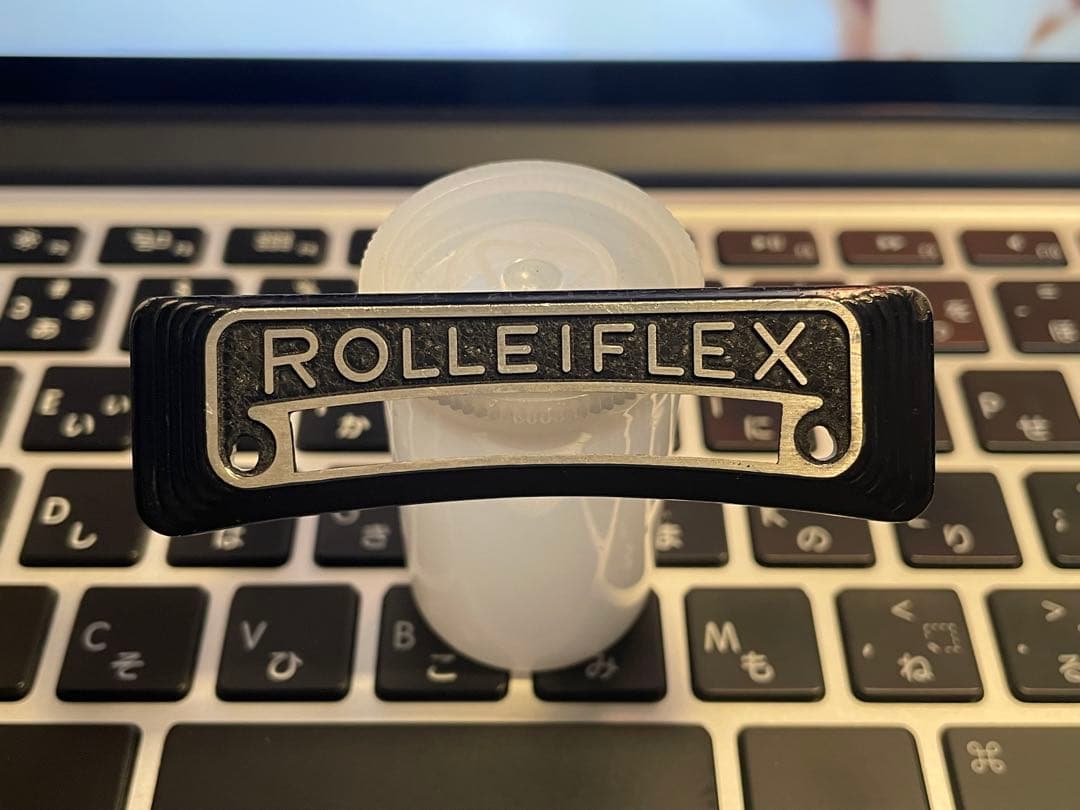 ローライフレックス　Rollieflex 銘板　部品　3.5e 2.8e e2