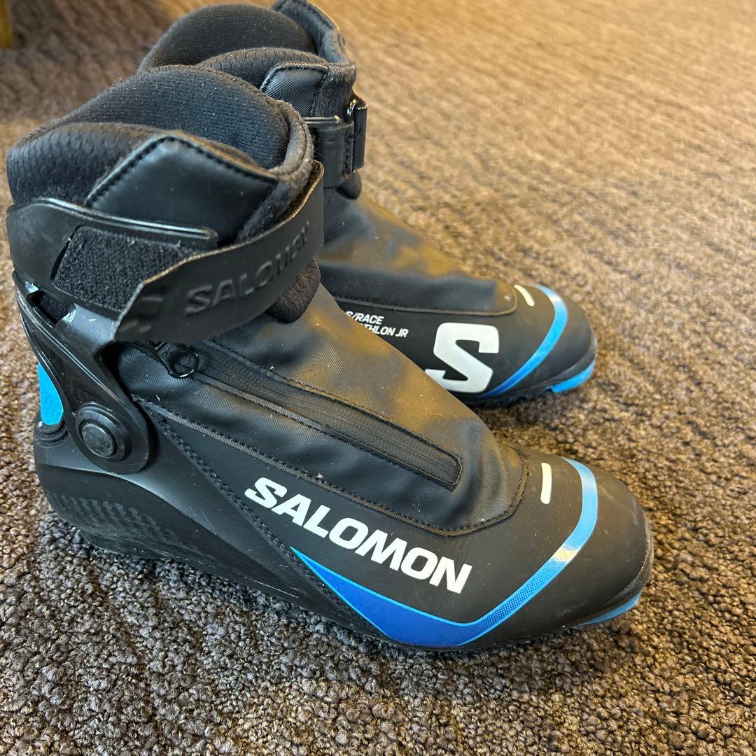【状態良】　クロスカントリー23cm SALOMONSKIATHLON JR